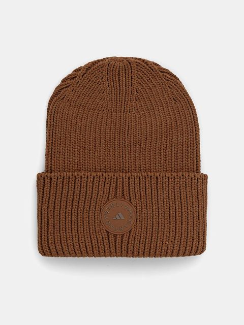 adidas by Stella McCartney czapka kolor brązowy JZ5527 - zdjęcie produktu nr 1