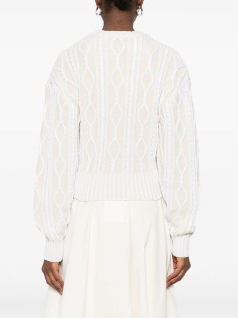 Jacquemus La Maille Amelo sweater - Neutrals