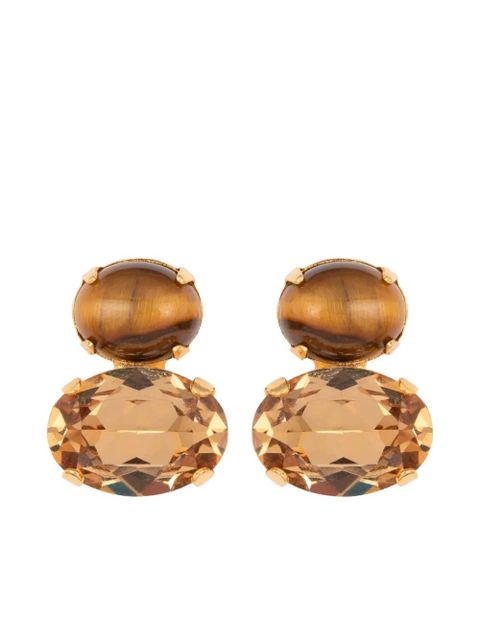 Jennifer Behr Yvette earrings - Brown - zdjęcie produktu nr 1