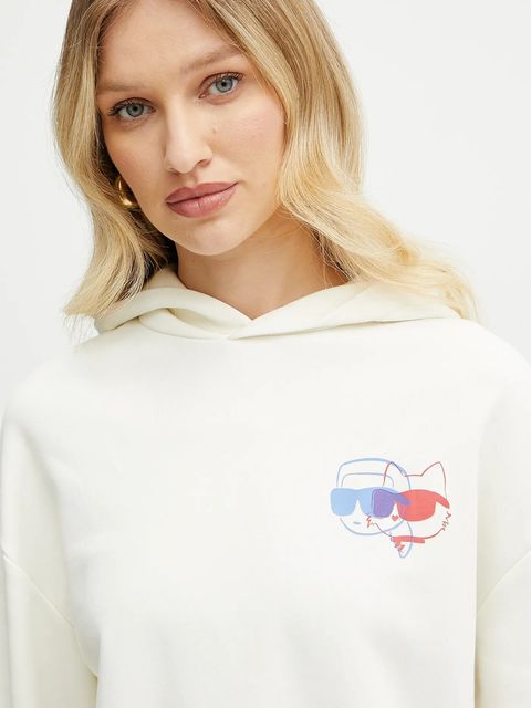 Karl Lagerfeld bluza bawełniana IKON