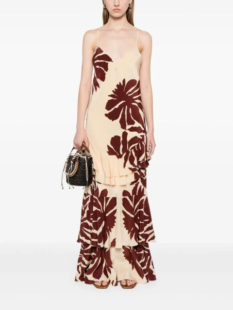 Johanna Ortiz Reinterpretation maxi dress - Neutrals