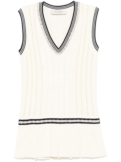 Golden Goose Varsity Marjory mini dress - Neutrals - zdjęcie produktu nr 1