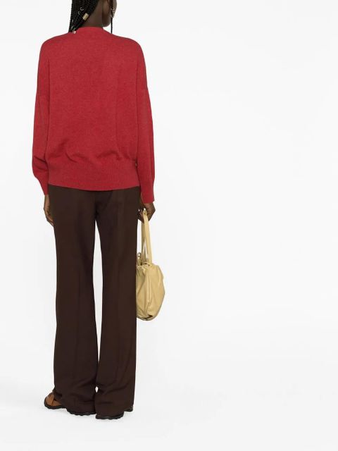 LouLou de Saison Anaa cashmere jumper - Red