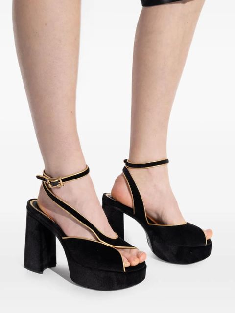 ETRO 140mm heeled sandals - Black