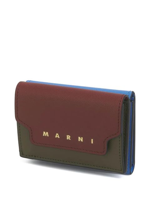 Marni leather wallet - Red