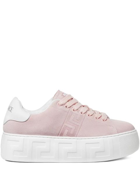 Versace platform logo sneakers - Pink - zdjęcie produktu nr 1