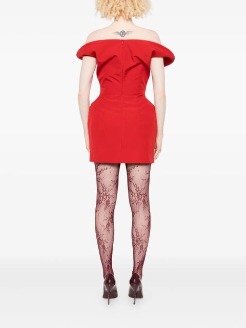 Magda Butrym off-shoulder mini dress - Red