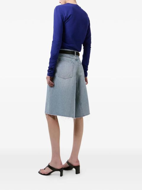 OUR LEGACY frayed shorts - Blue