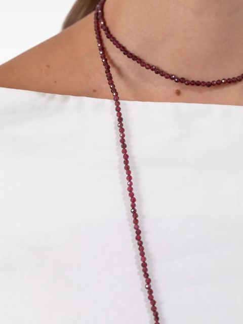 Jennifer Behr Lisette beaded necklace - Red