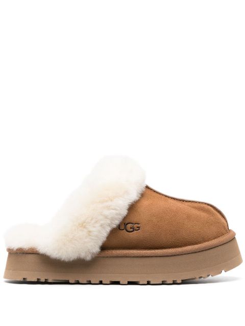 UGG Disquette suede slippers - Neutrals