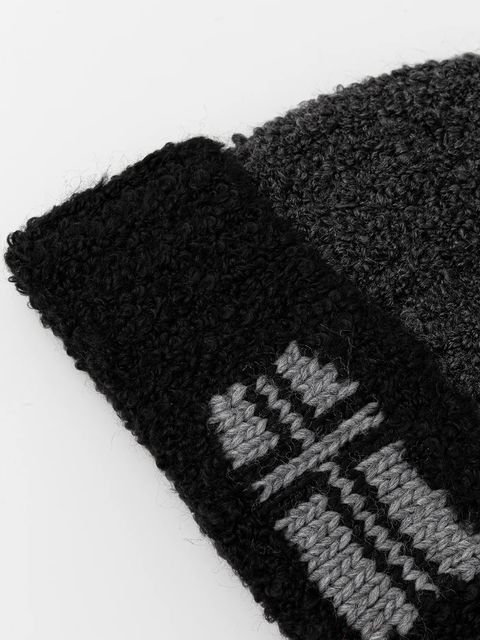 Napapijri czapka z domieszką wełny F-Baita kolor szary NP0A88Y39411