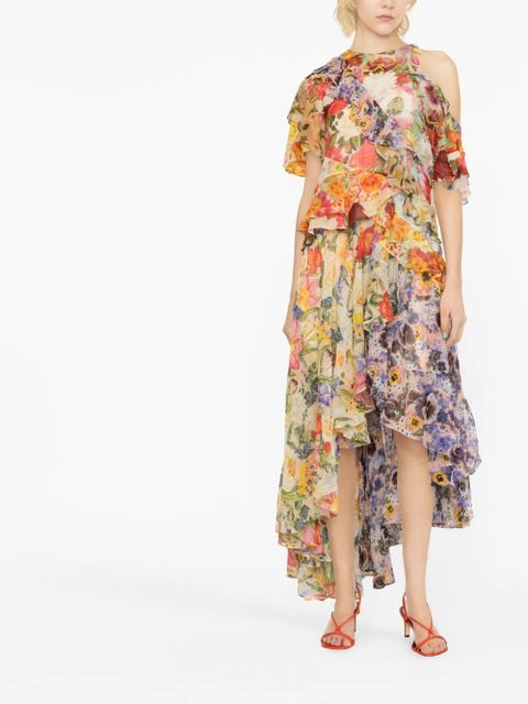 ZIMMERMANN Wonderland floral-print dress - Neutrals - zdjęcie produktu nr 2