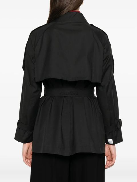 Max Mara double-breasted belted jacket - Black