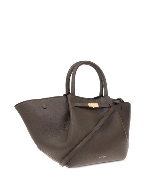 DeMellier medium New York leather tote bag - Brown