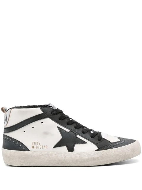 Golden Goose Mid Star high-top sneakers - White - zdjęcie produktu nr 1