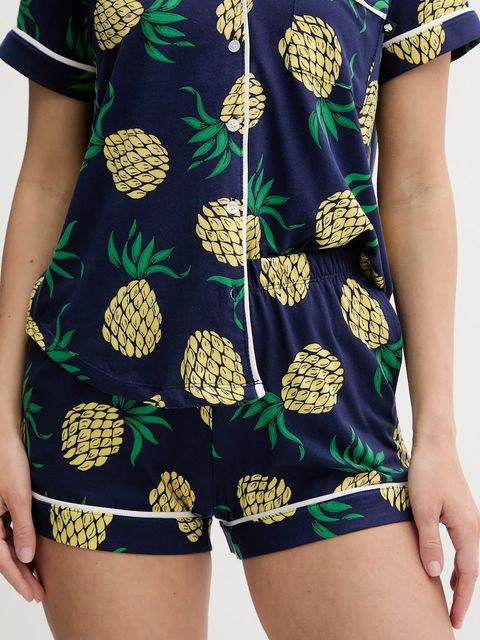 Kate Spade piżama damska kolor granatowy KSI12749