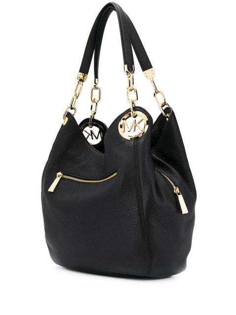 Michael Kors large Lillie shoulder bag - Black