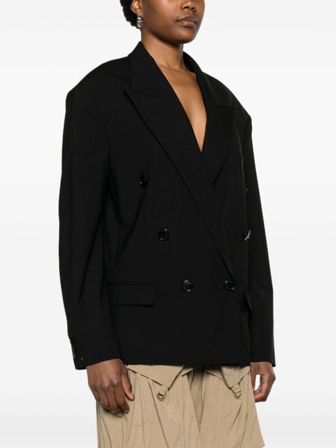 ISABEL MARANT Klero double-breasted blazer - Black