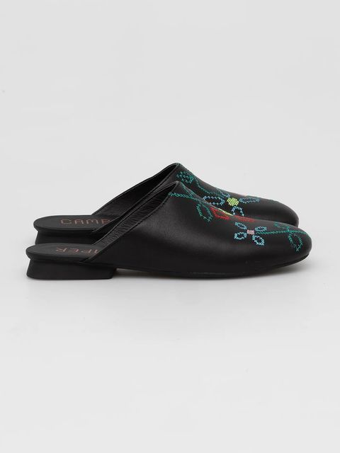 Camper klapki skórzane TWS damskie kolor czarny K201750-001