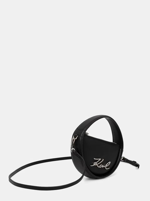 Karl Lagerfeld torebka crossbody damska skórzana K/SIGNATURE - zdjęcie produktu nr 1