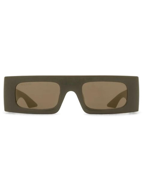 Gucci Eyewear Interlocking G sunglasses - Green - zdjęcie produktu nr 1