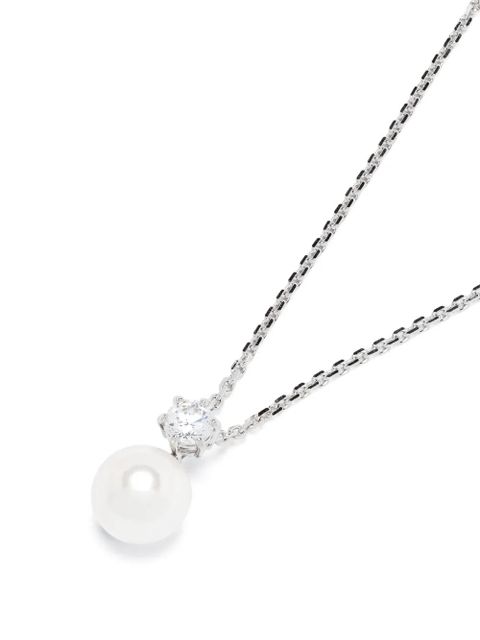 Swarovski Matrix earrings and necklace set - Silver