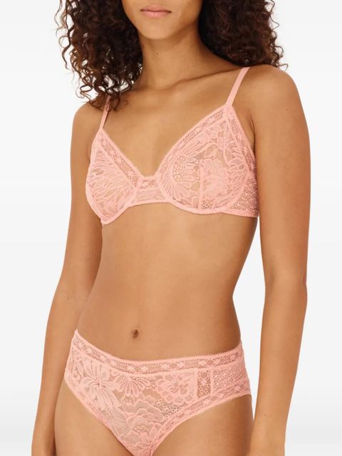 ERES Somptueuse lace full-cup bra - Pink