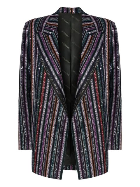 Missoni sequin-striped jacket - Blue - zdjęcie produktu nr 1