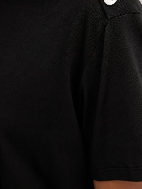 Liu Jo sukienka kolor czarny maxi prosta MF5210 J7821