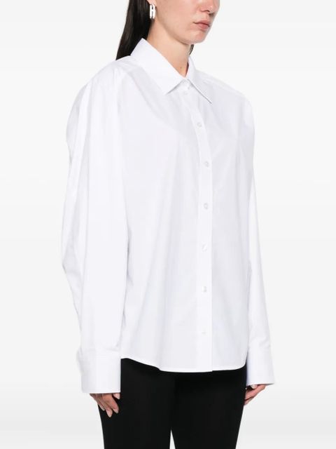 Alexander Wang oversized-collar cotton shirt - White - zdjęcie produktu nr 2