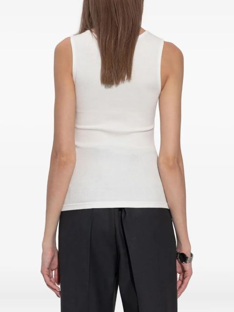 MM6 Maison Margiela cotton tank top - White