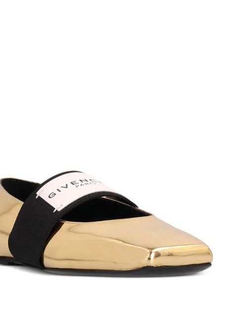 Givenchy elastic-band ballerinas - Gold