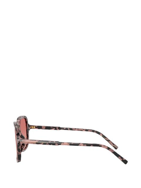Dolce & Gabbana tortoiseshell square sunglasses - Brown