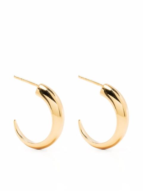 Missoma medium plain claw hoop earrings - Gold - zdjęcie produktu nr 1