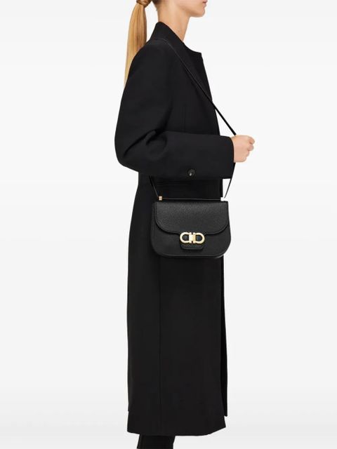 Ferragamo Double Gancini shoulder bag - Black - zdjęcie produktu nr 2