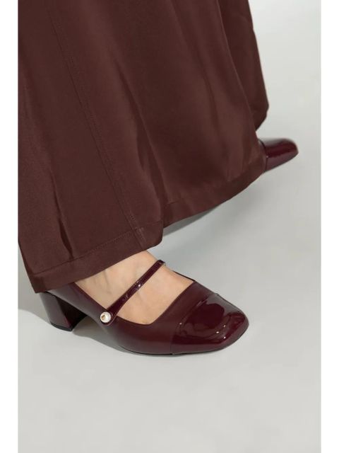 Jimmy Choo Elisa 45mm leather pumps - Red - zdjęcie produktu nr 2