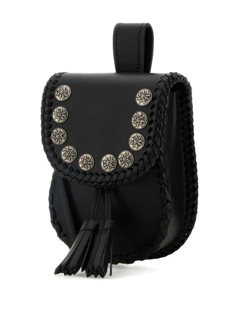 Prada leather cross body bag - Black - zdjęcie produktu nr 2