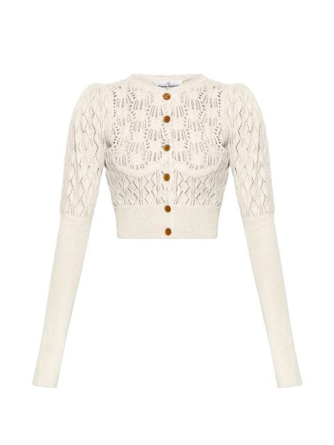 Vivienne Westwood Ella cardigan - White - zdjęcie produktu nr 1