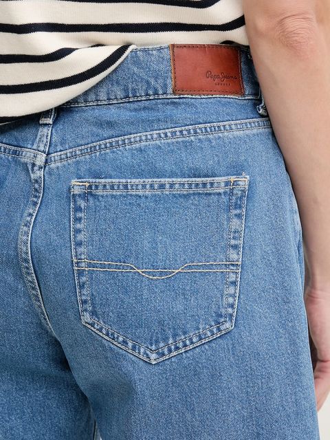 Pepe Jeans szorty jeansowe BERMUDA SHORT HW