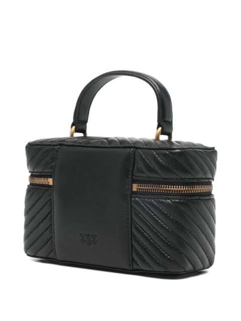 PINKO mini black tote bag