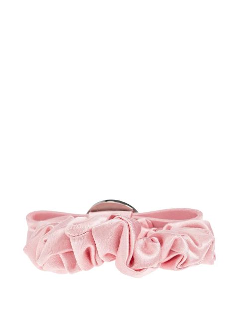 Versace Gianni Ribbon satin hair scrunchie - Pink - zdjęcie produktu nr 2