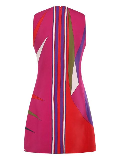 PUCCI abstract-print mini dress - Pink