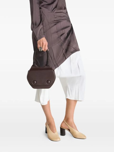 LEMAIRE braided-handle tote bag - Brown - zdjęcie produktu nr 2