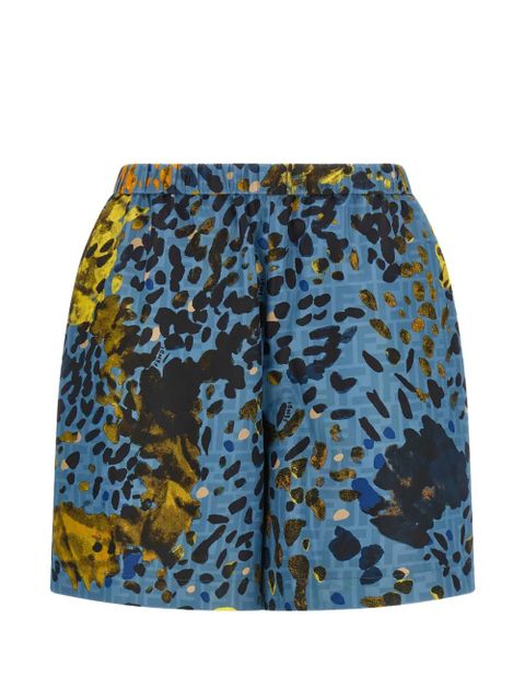 FENDI Falena print shorts - Blue - zdjęcie produktu nr 1