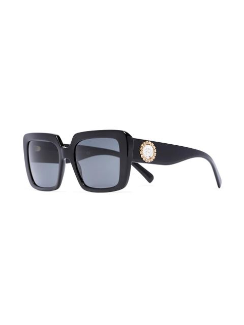Versace Eyewear square-frame sunglasses - Black - zdjęcie produktu nr 2