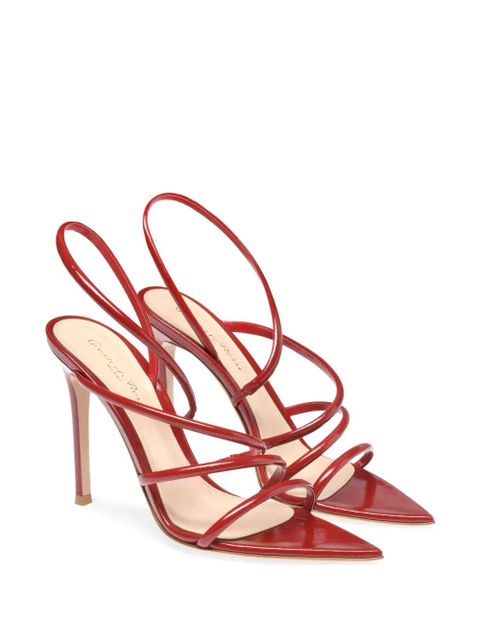 Gianvito Rossi 105mm Ettie sandals - Red