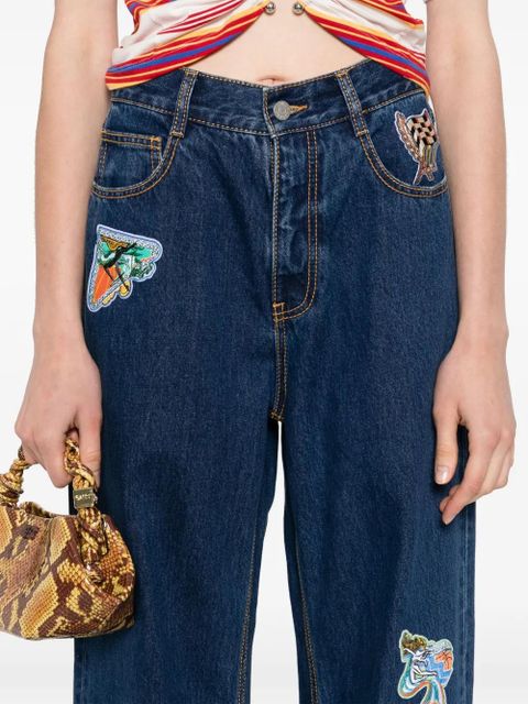 ALEMAIS straight-leg jeans - Blue