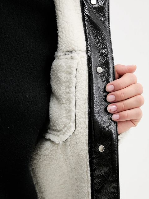 Karl Lagerfeld Jeans kurtka kolor czarny przejściowa A4W14054