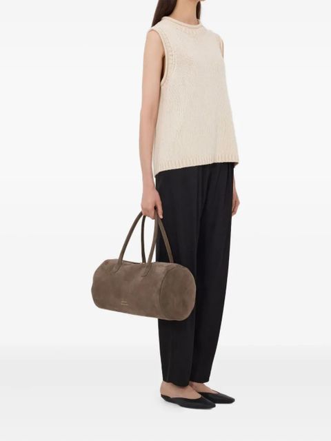 LouLou de Saison Effy ribbed collar sleeveless top - Neutrals