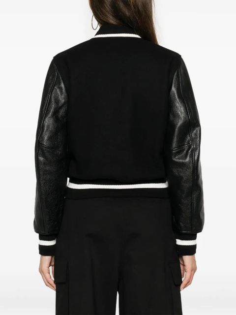 Givenchy 4G-embroidered bomber jacket - Black
